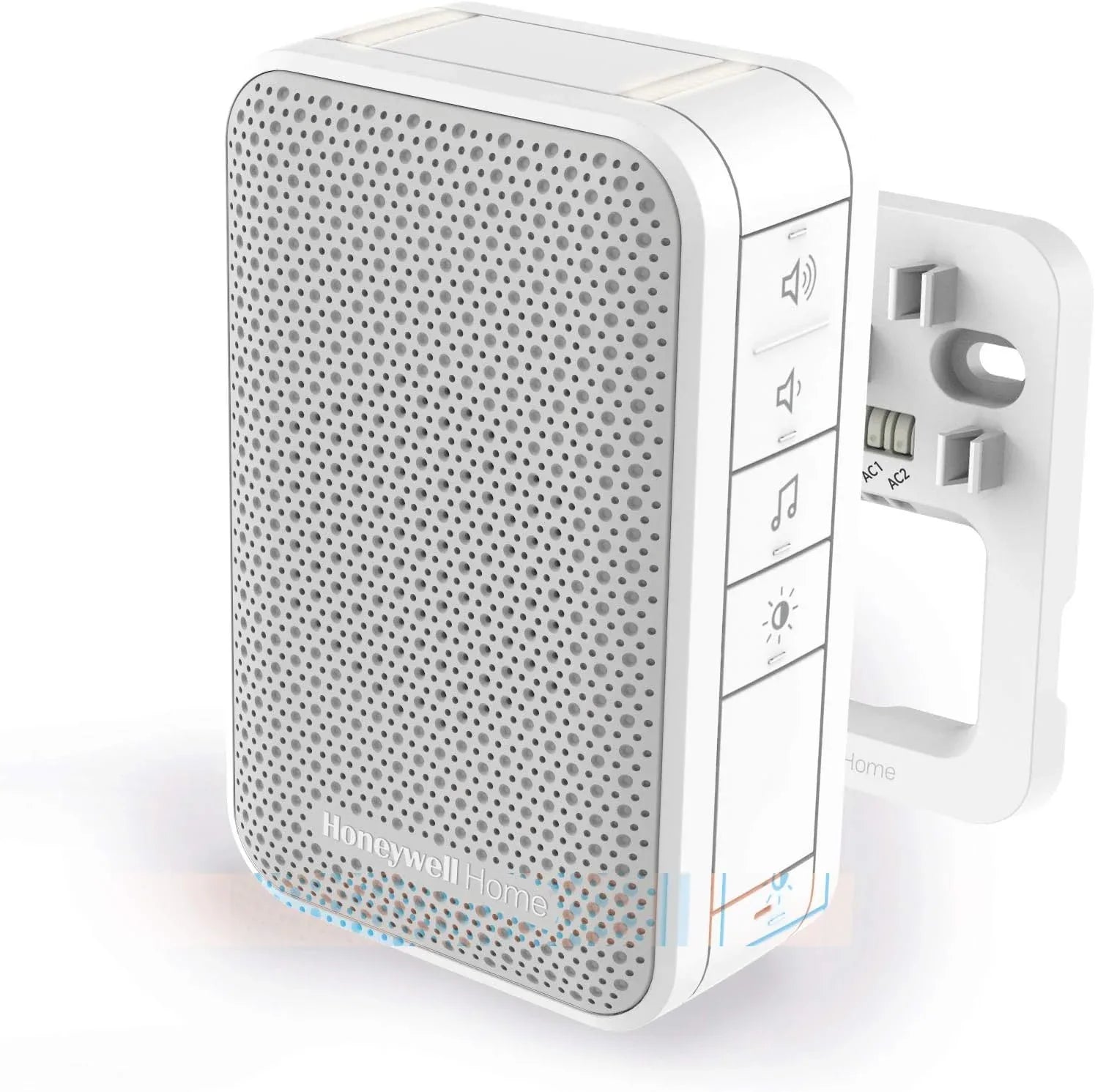 Honeywell Home DW313S Wired Doorbell with LED Light White - Gomix Brands Outlet